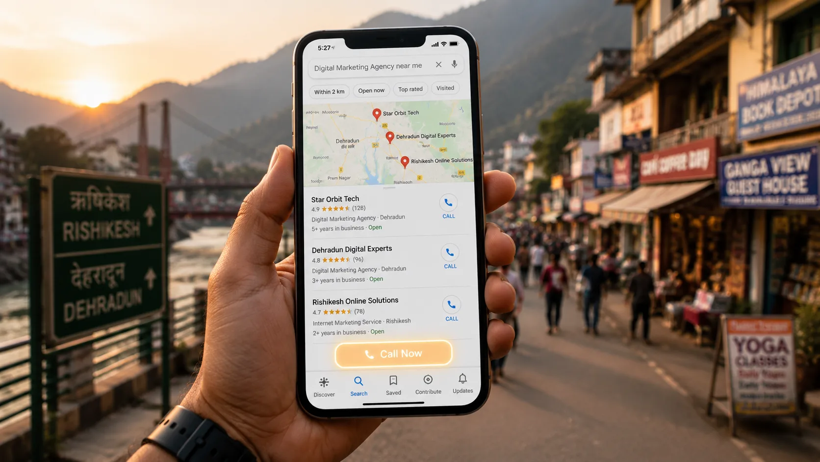 Local SEO and Google search strategy for businesses
